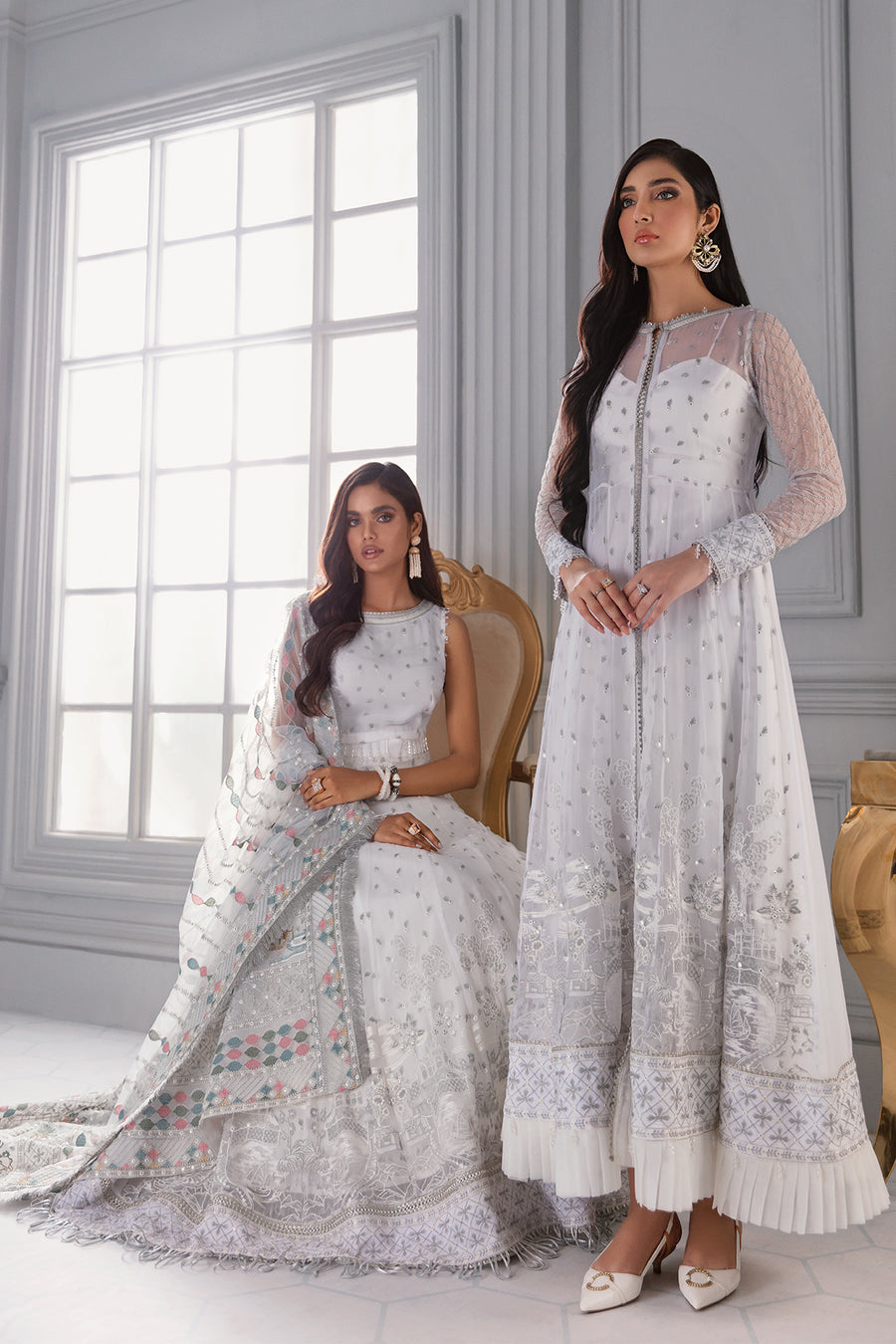 ICE WHITE TROUSER SET