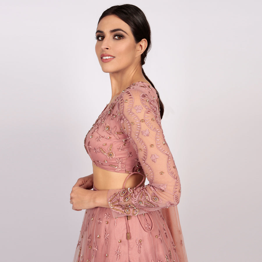 CHYA LEHENGA SET