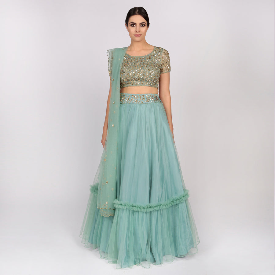 NUPA LEHENGA SET